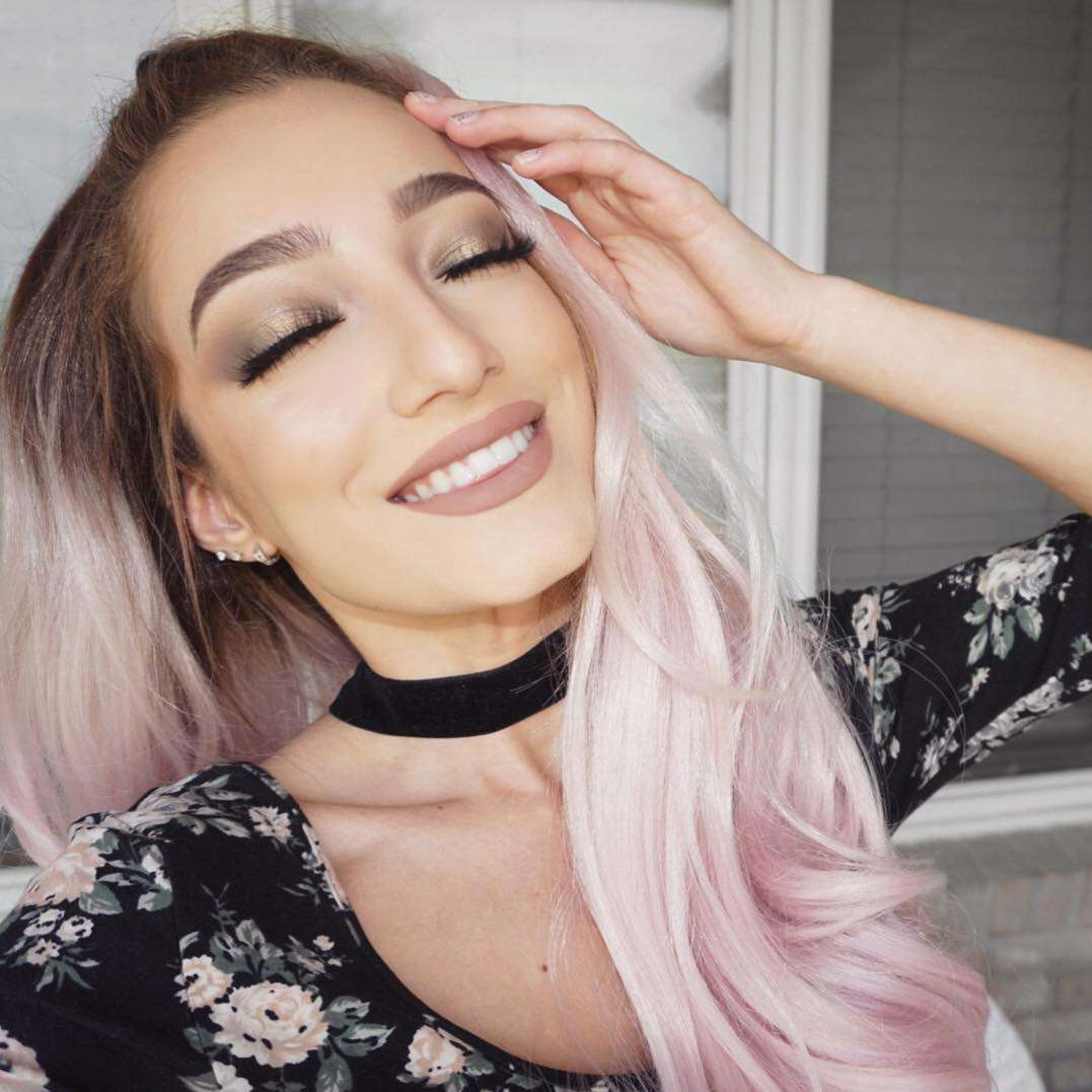 dusty rose hair review 01